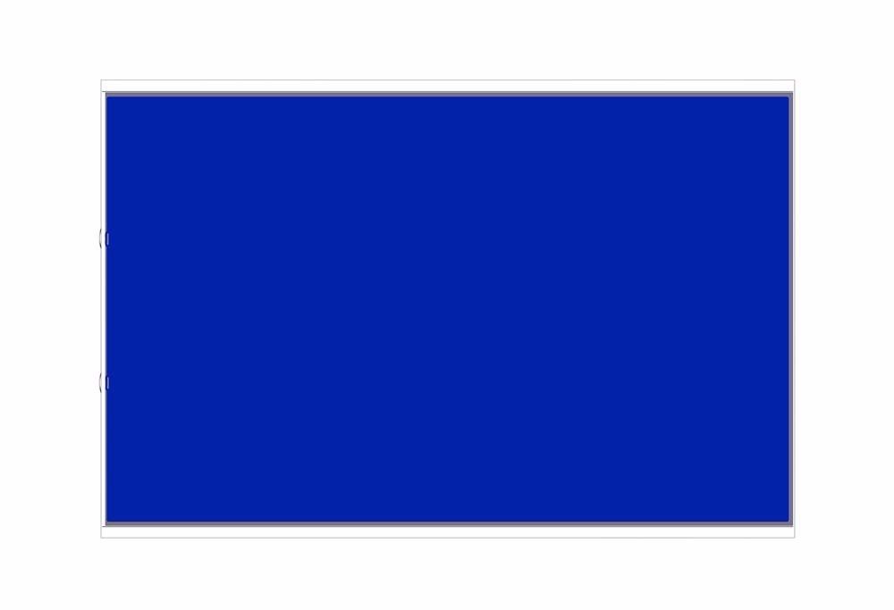 3 Digit 7 Segment Custom Size Lcd Panel , Air Conditioner Positive Digital Lcd Screen