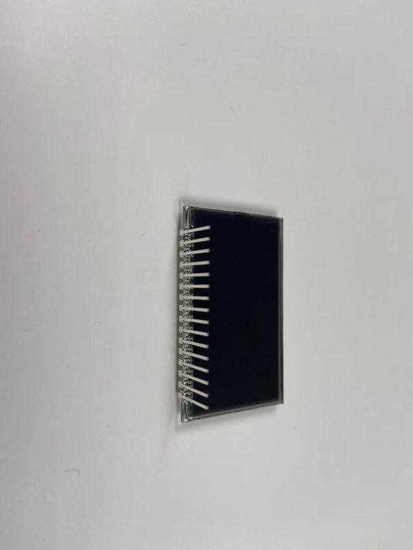 Custom Negative VA 12 O ClockLcd Display Transmissive Digit Graphic Lcd Glass Panel For Table Lamp
