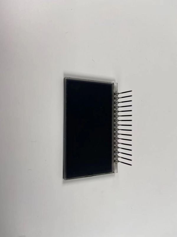 Custom Negative VA 12 O ClockLcd Display Transmissive Digit Graphic Lcd Glass Panel For Table Lamp