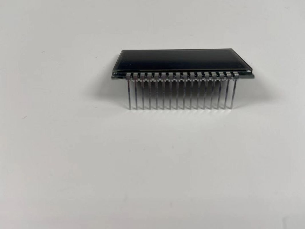 Custom Negative VA 12 O ClockLcd Display Transmissive Digit Graphic Lcd Glass Panel For Table Lamp