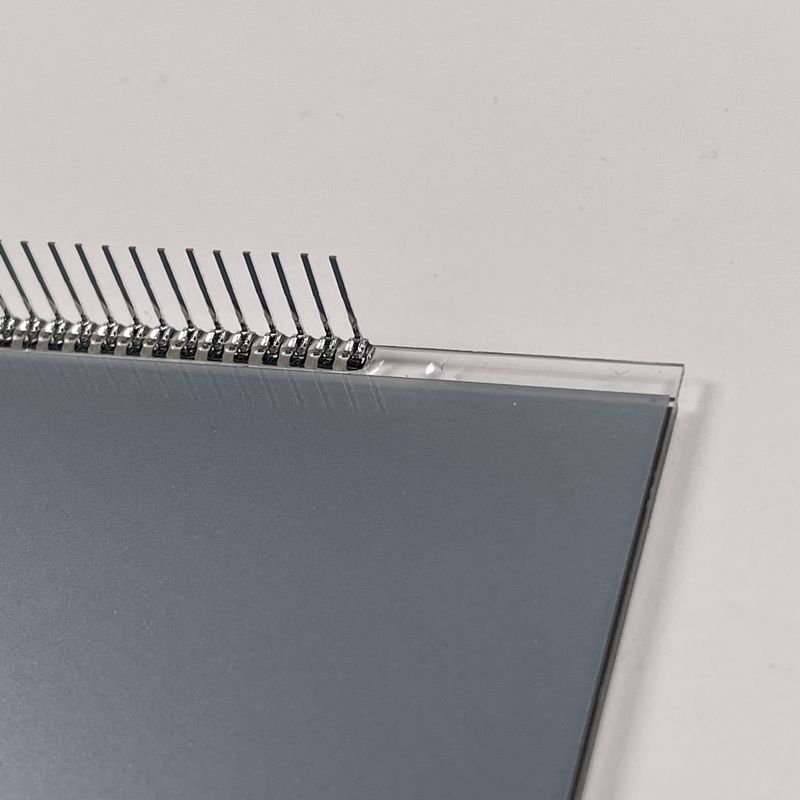 Positive Matrix HTN LCD-Bildschirm Monochrom 7-Segment-transmissive Grafik-LCD-Bildschirm für den Thermostat