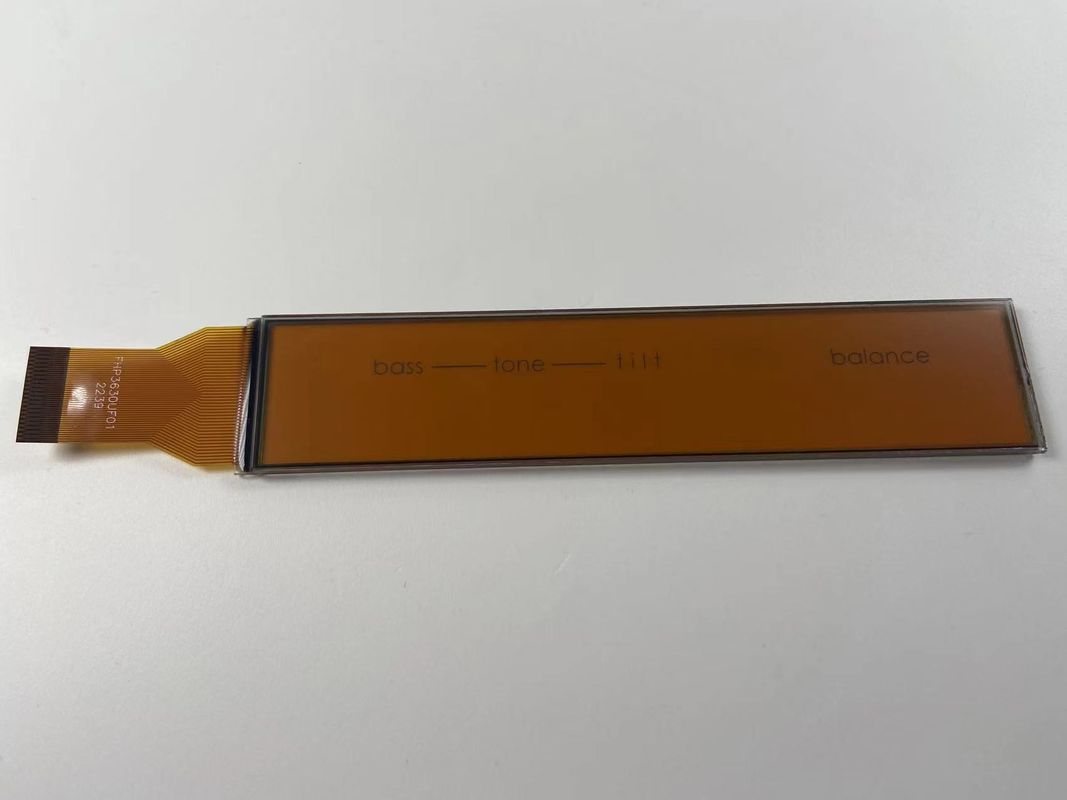 Positive Matrix HTN LCD Display Monochrome 7 Segmen Transmissive Graphic LCD Screen Untuk Audio