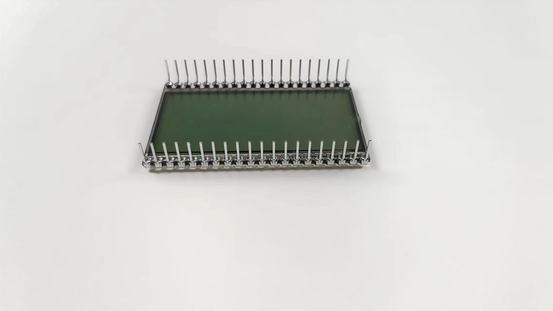 کارخانه پرفروش ترین صفحه نمایش LCD متریکس HTN سفارشی یک رنگ 7 بخش صفحه نمایش گرافیک LCD برای دستگاه توزیع روغن