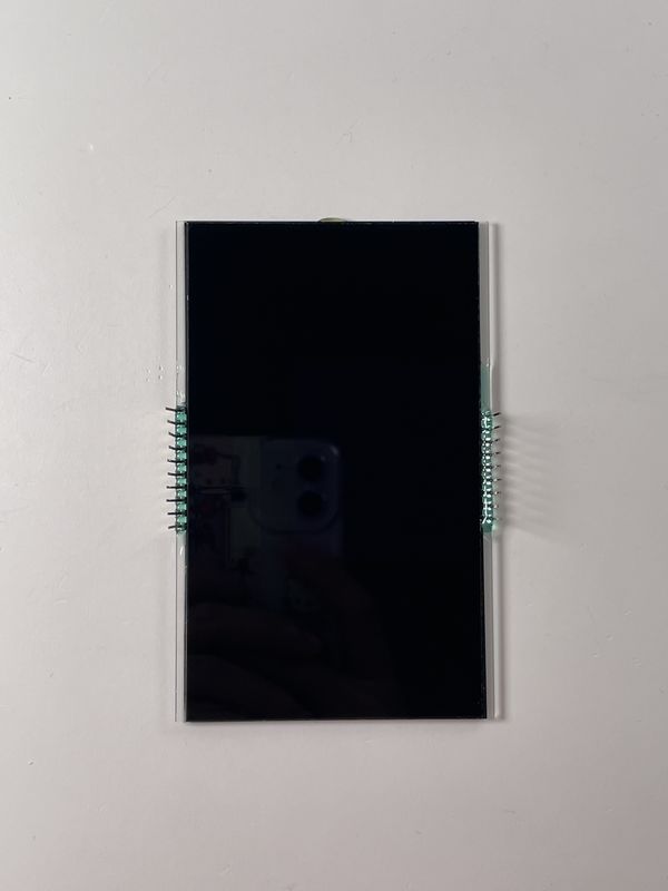 Prezzo all'ingrosso VA Segmento LCD Display Color PIN Control Screen Backlight Bianco Per Massaggiatore