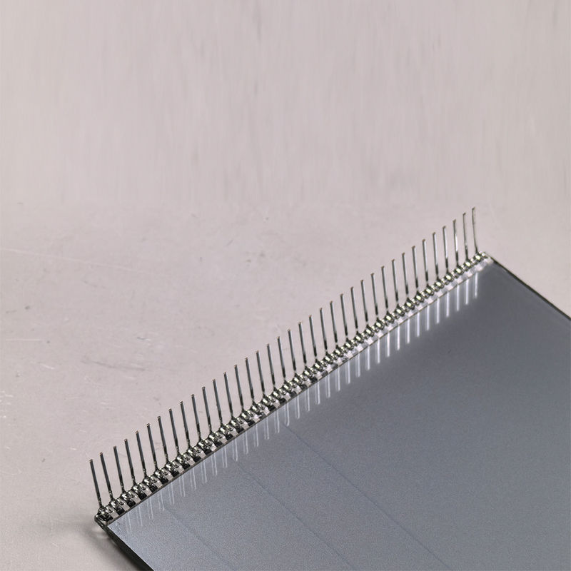 কারখানার কাস্টমাইজড আকার টিএন 7 সেগমেন্ট এলসিডি ডিসপ্লে এক রঙের ট্রান্সমিসিভ মডিউল থার্মোস্ট্যাট জন্য স্বচ্ছ অক্ষর