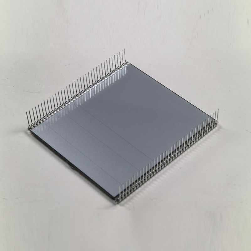 কারখানার কাস্টমাইজড আকার টিএন 7 সেগমেন্ট এলসিডি ডিসপ্লে এক রঙের ট্রান্সমিসিভ মডিউল থার্মোস্ট্যাট জন্য স্বচ্ছ অক্ষর