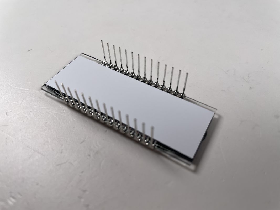 Fabrik Custom 8-stellige TN-LCD-Display Positive Sieben-Segment-PIN-Verbindung für elektronische Gaszähler