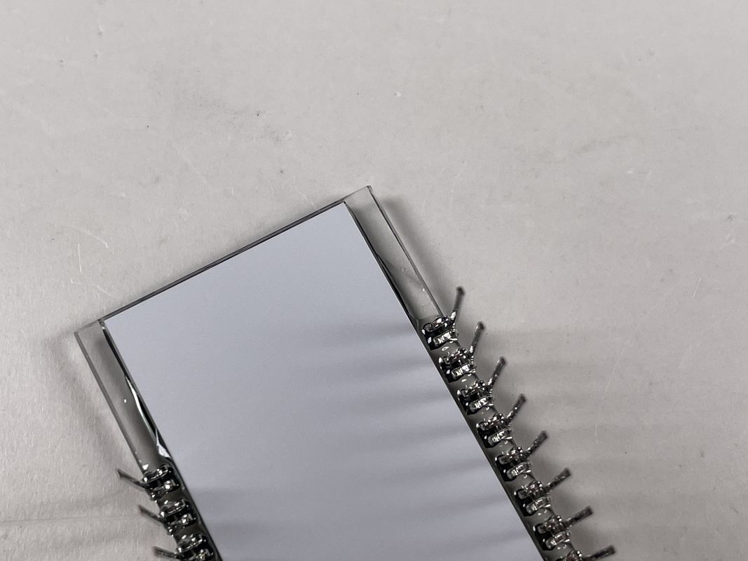 Fabrik Custom 8-stellige TN-LCD-Display Positive Sieben-Segment-PIN-Verbindung für elektronische Gaszähler