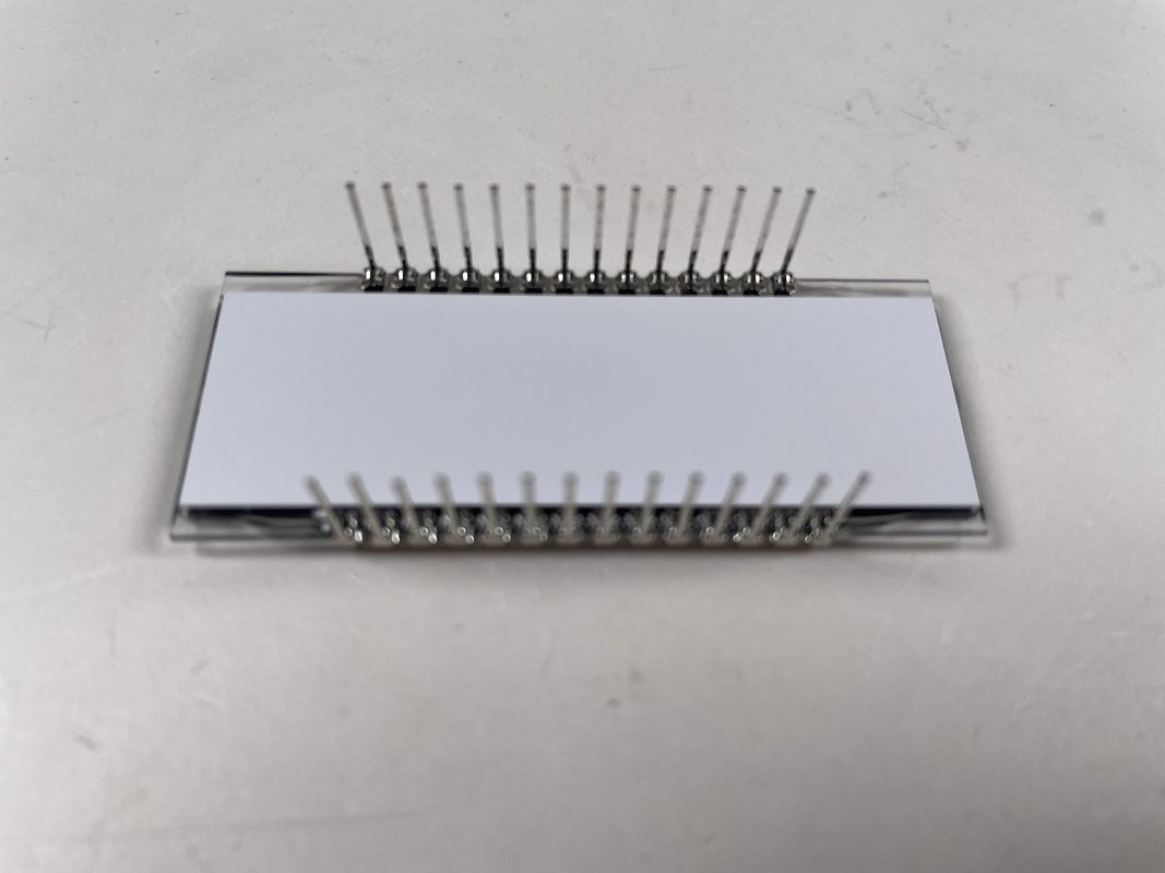 Fabrik Custom 8-stellige TN-LCD-Display Positive Sieben-Segment-PIN-Verbindung für elektronische Gaszähler