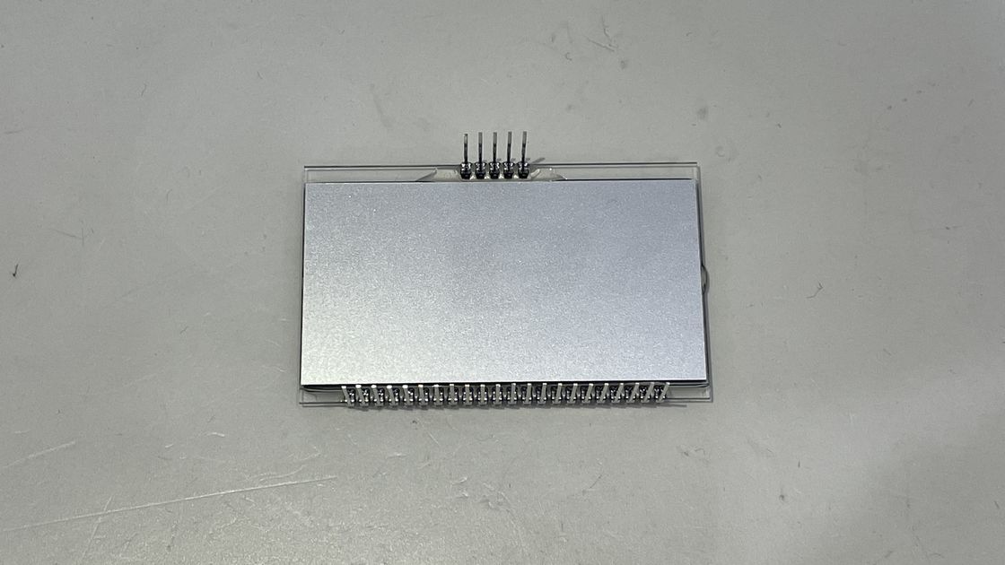 شاشة LCD عالية الجودة مخصصة HTN ثمانية شكل أحادي اللون 7 قطعة شاشة LCD الرسومية لأدوات الدراجات النارية