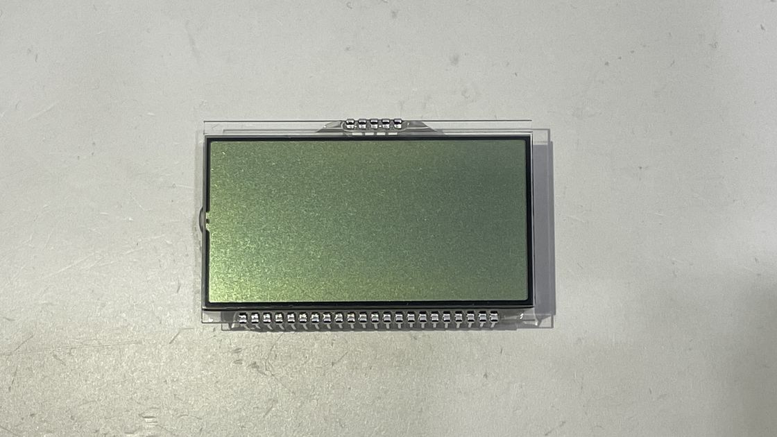 شاشة LCD عالية الجودة مخصصة HTN ثمانية شكل أحادي اللون 7 قطعة شاشة LCD الرسومية لأدوات الدراجات النارية