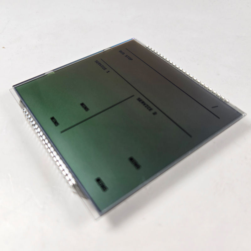 LCD Segmen Kustom Untuk Tampilan Kendaraan ROHS Compliant Tn STN FSTN VA Segmen LCD Display