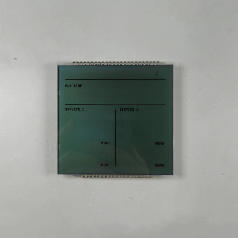 LCD Segmen Kustom Untuk Tampilan Kendaraan ROHS Compliant Tn STN FSTN VA Segmen LCD Display
