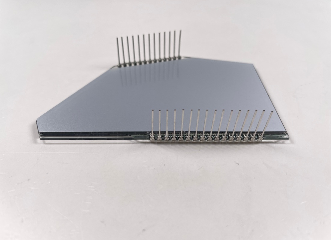 Benutzerdefinierte HTN-LCD-Glasscheibe | 7-Segment-LCD-Display-Preis für Industrie- und Unterhaltungselektronik