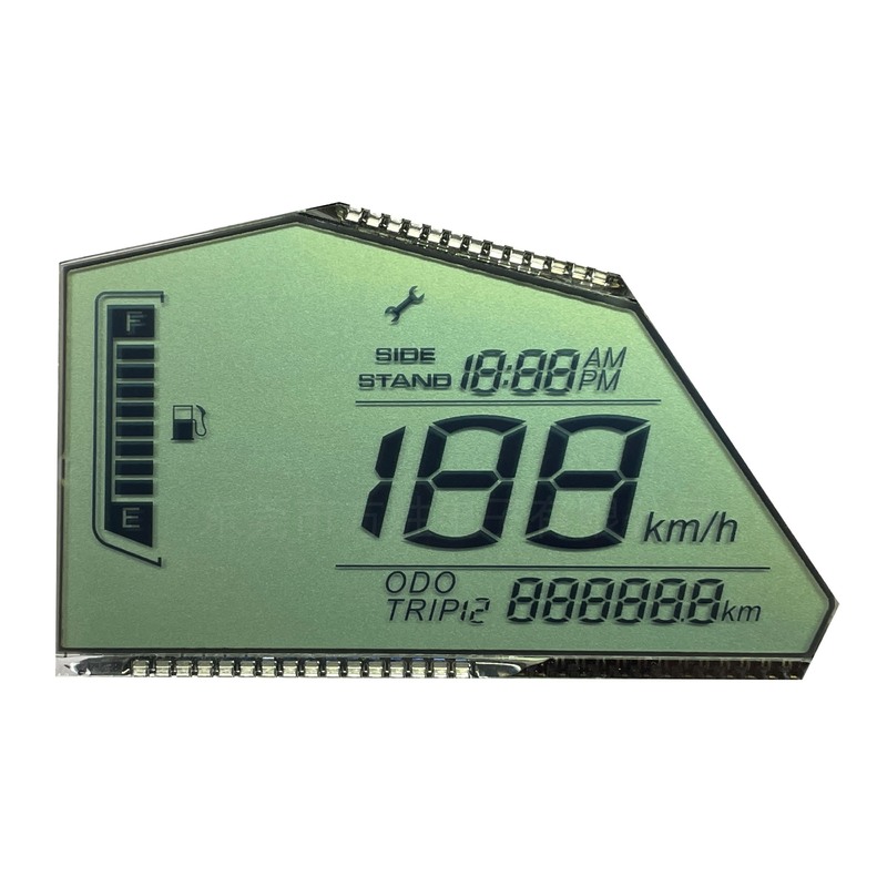 Benutzerdefinierte HTN-LCD-Glasscheibe | 7-Segment-LCD-Display-Preis für Industrie- und Unterhaltungselektronik