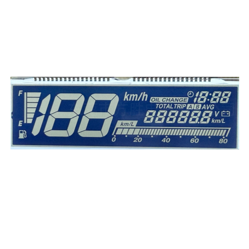 LCD pour Honda Cliquez sur 125i, 150i, 160 Affichage de la brûlure de soleil Panneau d'indicateur de vitesse HTN