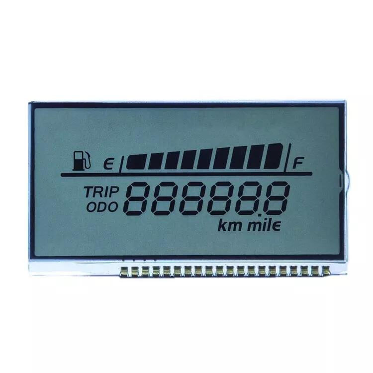 Großhandel Tachometer-LCD-Display, LCD-Bildschirm, Armaturenbrett, Tachometer, LCD-Instrumentencluster-Display, PIN-Verbindung