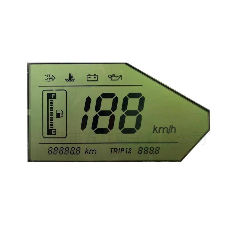 Benutzerdefinierte 12 Ziffern HTN Blau Tachometer LCD Motorrad Display Tachometer LCD Display Bildschirm für Honda Yamaha