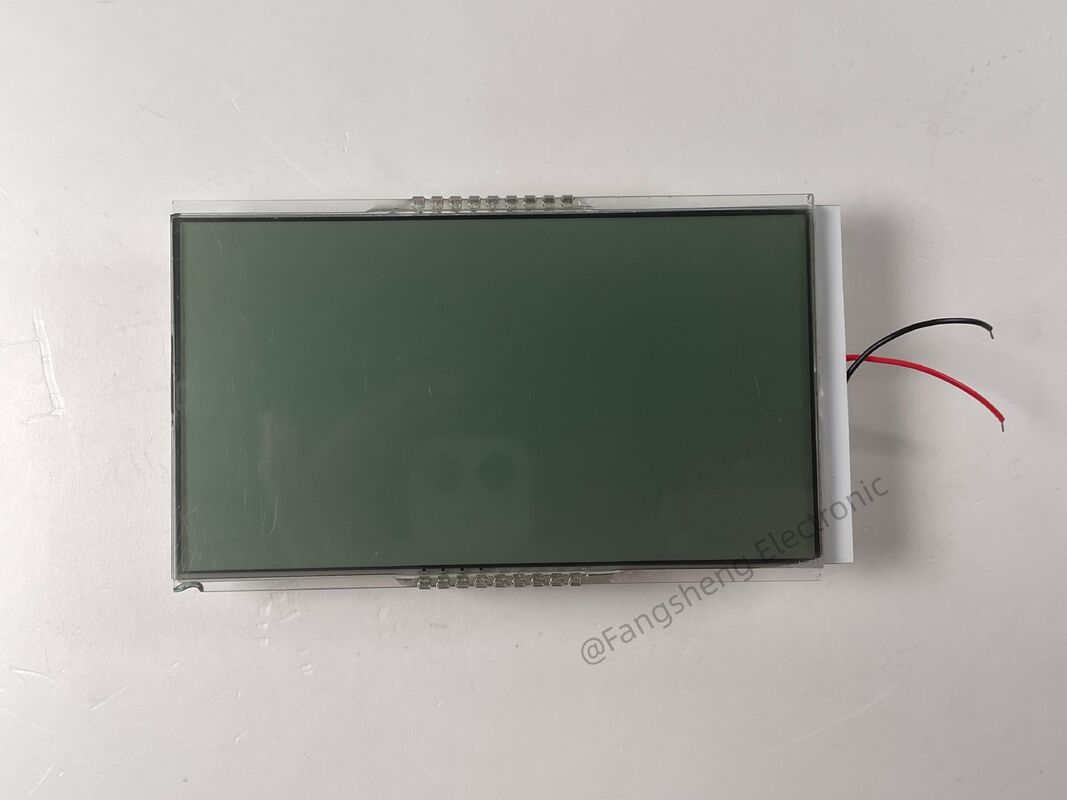 Custom HTN LCD Display Panel Kaca untuk Instrumen Dan Meters HTN Monochrome Lcd Display Factory