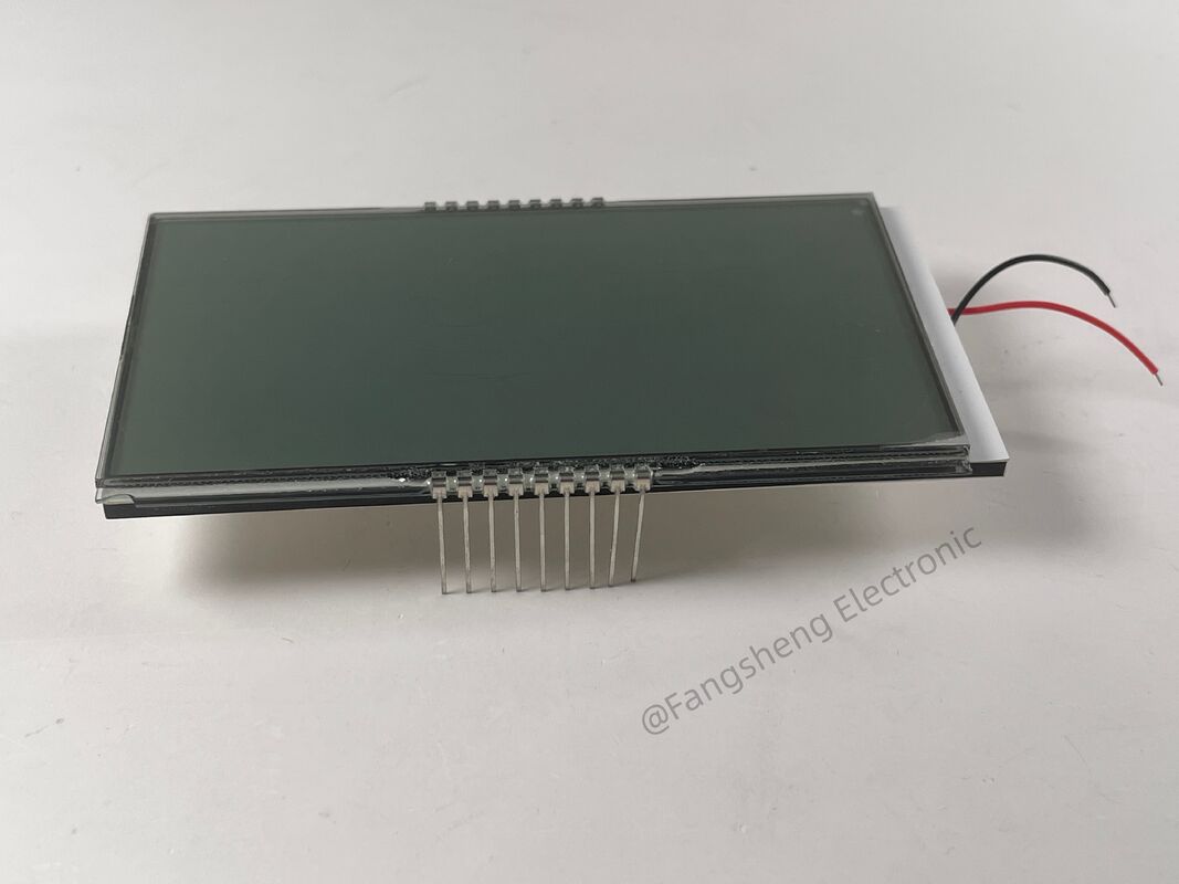 Custom HTN LCD Display Panel Kaca untuk Instrumen Dan Meters HTN Monochrome Lcd Display Factory