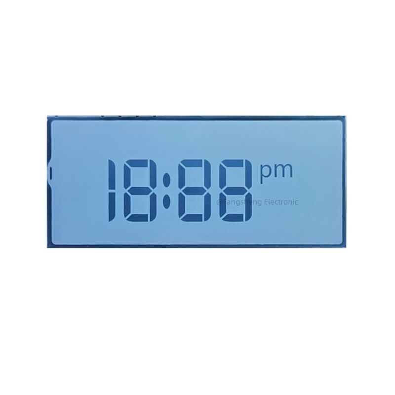 Monochrome TN-LCD-Displays in Sondergröße für Ziffernuhr-TN-Segment-LCD-Panel TN-LCD-Bildschirme
