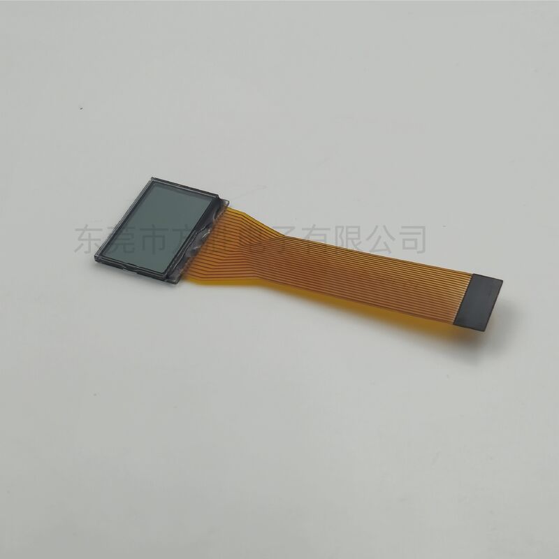 จอแสดงผล LCD โมดูลขาวดำ Tn 7 ส่วนแบบกำหนดเอง TN LCD บวกสะท้อนแสงสำหรับเครื่องเล่นมัลติมีเดีย