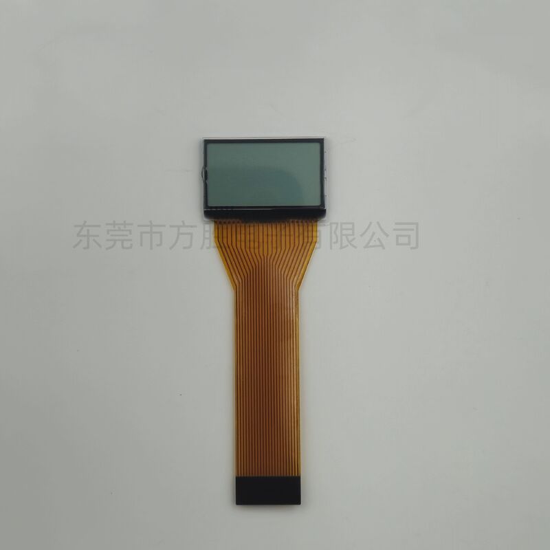 จอแสดงผล LCD โมดูลขาวดำ Tn 7 ส่วนแบบกำหนดเอง TN LCD บวกสะท้อนแสงสำหรับเครื่องเล่นมัลติมีเดีย