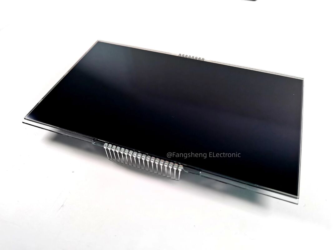 Display LCD personalizado de 7 segmentos Módulo de display LCD monocromático Sun Legível VA Segmento LCD 7 segmentos