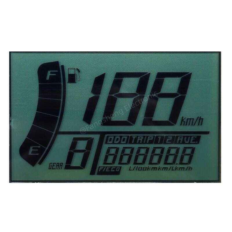Custom Speedometer Odometer Lcd Display 7-Segment Digital Displays For Motorcycles And Electric Vehicles (EVs)