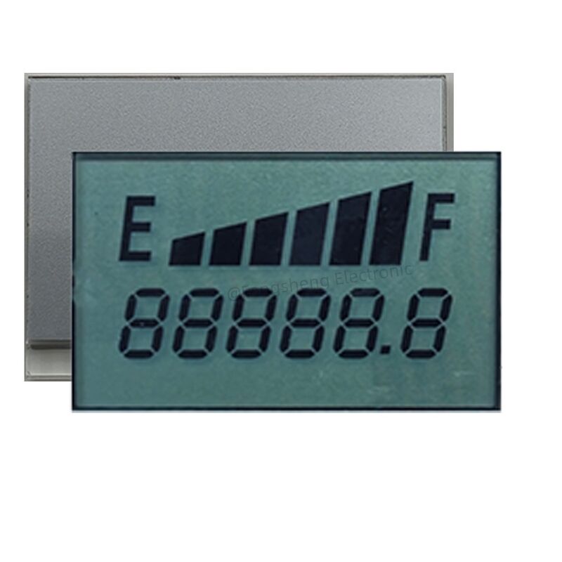 Factory Mono 7 Segment Customized Tn Lcd Display For Honda wave 125 Motorcycle Speedometer Screen