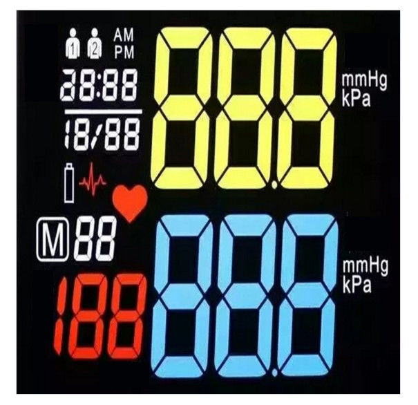 7 επίδειξη τμήματος VA LCD για το ιατρικό εξοπλισμό, επιτροπή Va LCD μετρητών γλυκόζης αίματος