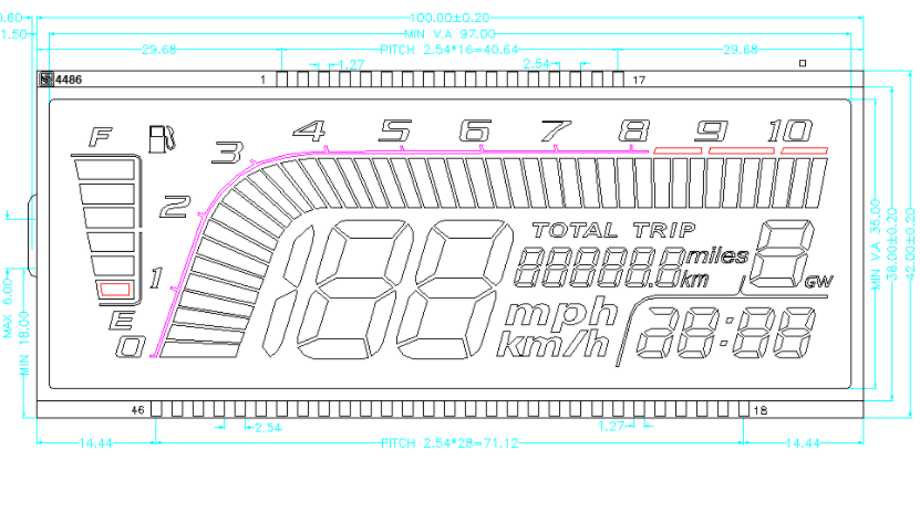 Original Yamaha Fz V2 Meter Display for Yamaha Fzs V2 Speedometers Yamaha Speedometer Motorcycles