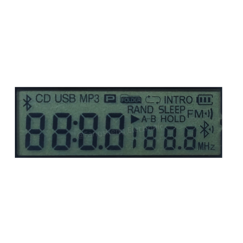Custom LCD Screen Monochrome 7 Segment LCD Display Module Segmented LCD Screen Segmented Display Panel