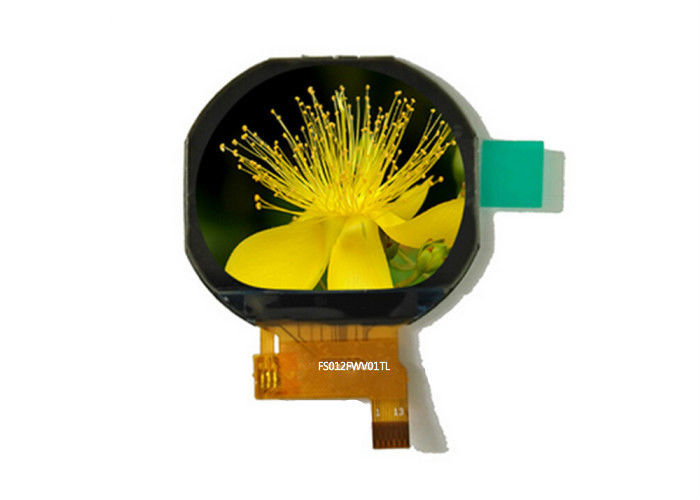 Putaran 1.22 Inch TFT LCD Resolusi Layar 240 RGB * 204 Untuk Smart Watch