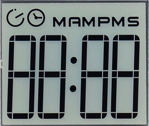 Zebra / Pin Custom LCD Display TN STN Type Small For Detection Instrument / Industrial Tool