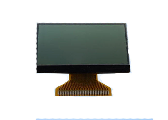 2,5 tipo conexión del DIENTE de la resolución de la exhibición 128 x 64 de la pulgada 3.3V LCM LCD de FPC