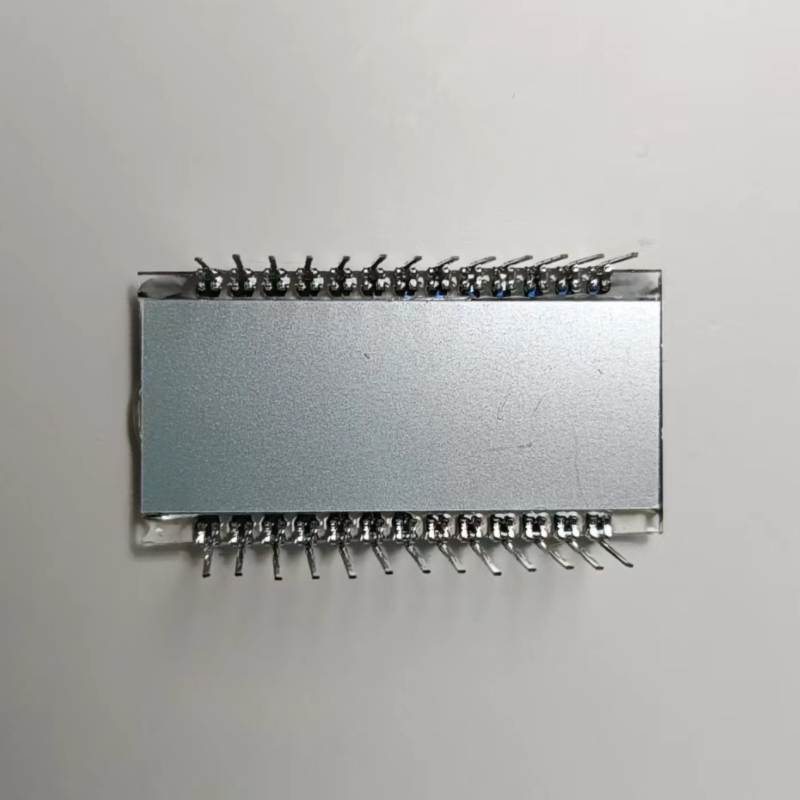 Custom TN Positive Transflective Segment LCD Display 6 O’Clock Viewing Angle for Thermostat Control Panel