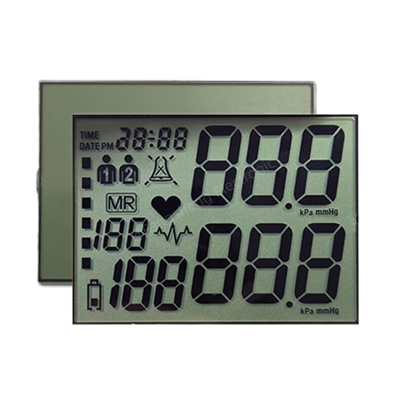 Customize 7 Segment Display TN Positive Lcd Zebra Connector Lcd Screens for Medical Device