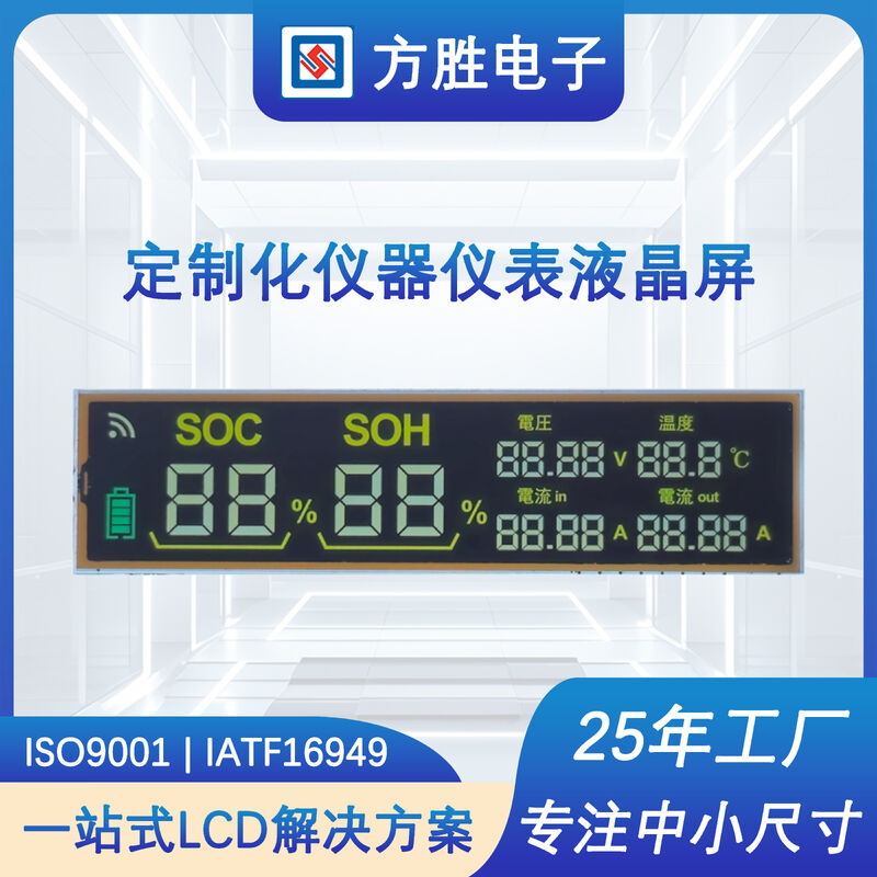 계기용 맞춤형 DFSTN LCD 디스플레이 ∙ 세그먼트 LCD 디스플레이 제조자 ∙ OEM 산업용 LCD 모듈
