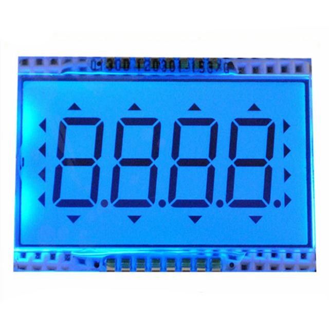 Modo positivo 2.8V da exposição do TN/STN/HTN LCD com Pin/conector de borracha
