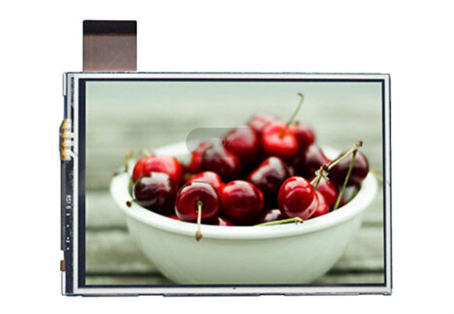 High Brightness Landscape TFT LCD Resistive Touchscreen With 16 / 18 / 24 Bit Rgb Interface