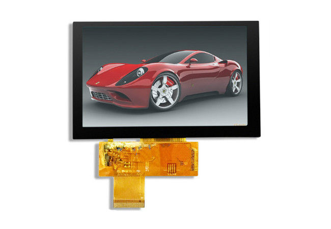 5.0 Inch TFT Lcd Display 800 * 480 Touch Screen 16 / 18 / 24bit RGB Interface High Brightness Tft Screen