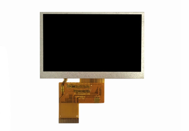 Custom Transparent 4.3 TFT LCD Display , 480 * 272 Dot TFT Color Screen With 24 Bit