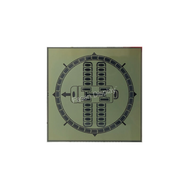 Custom HTN LCD Display for Tire Pressure Gauge Segment LCD Screen OEM LCD Display Manufacturer