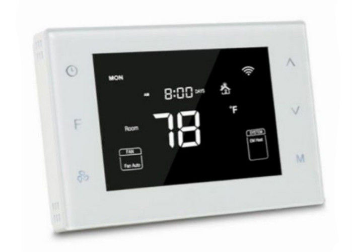 Μαύρη επίδειξη Constrast VA LCD χρώματος υψηλή για το έξυπνο CE ROHS θερμοστατών