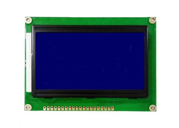 pantalla gráfica del Lcd de la MAZORCA de la matriz de los puntos del módulo 128 x 64 de la exhibición de 5V 12864 Lcd con retroiluminación azul