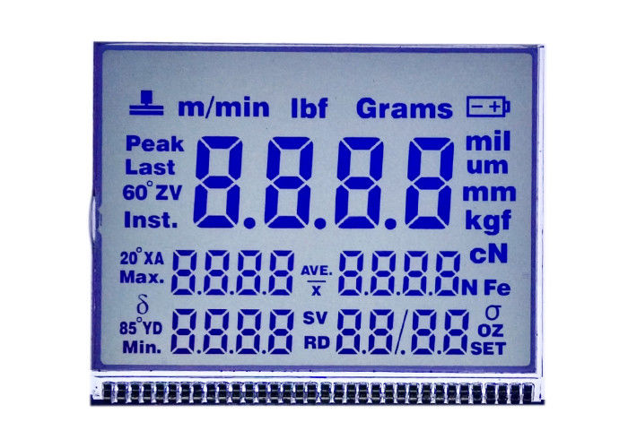 전자공학 제품을 위한 넓은 시야각 FSTN LCD 디스플레이 단위