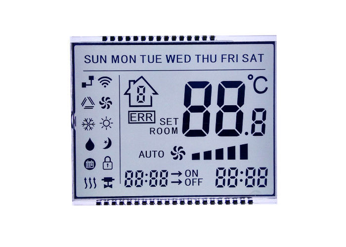 전자 제품을 위한 경조 STN LCD 디스플레이 7 세그먼트 넓은 보기