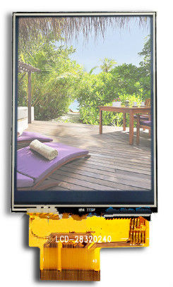 Le module d'affichage à cristaux liquides de pouce 240RGB X 320 TFT de la haute résolution 2,8 avec ILI9341 IC et les MCU/RVB connectent