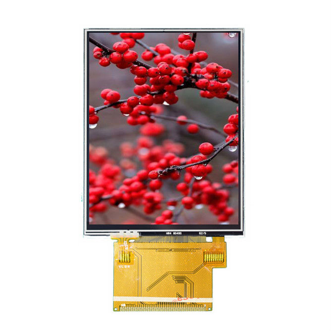 2.8 นิ้ว TFT LCD Module ความละเอียดหน้าจอสัมผัส 240 * 320 Dots Matrix SPI Interface Display Module